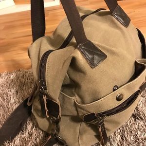 Canvas Messenger Bag